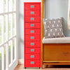 Office Home Metal Filing Cabinet Cupboard on Castors Cabinet 3-10 Drawer Storage