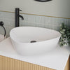 White Triangular Countertop Basin 505mm - Lotus LOTGW505X407