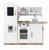 Wooden Play Kitchen Pretend Role-Play Kids Toy With Lights & Sounds LARGE- White