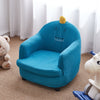 Kids Mini Sofa Children Armchair Linen Seating Chair Bedroom Playroom Furniture