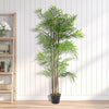 150cm Large Lush Artificial Bamboo Tree Indoor Tall Home House Plant in Pot