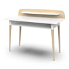 Poppy Kids Study Desk With Hutch Childrens Study Table - Matt White & Oak
