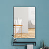 Makeup Dressing Mirror Metal Frame Bathroom HD Mirror Wall Mounted Mirror uk