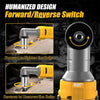 125N.m 3/8" Electric Cordless Ratchet Wrench Machine for Dewalt 18V 20V Battery
