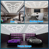14 HEX LED Garage Light Shop Wall Honeycomb Lights with Frame Detailing Showroom