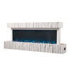Electric Fireplace 12 Media Flame Insert LED Panoramic Living Room Heater Wifi