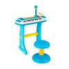 31-Key Piano w/Stool Set for Kids Toddler’s Electronic Keyboard-Blue