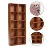 Vintage Wooden Small Cabinet Storage Box Desktop Organizer Unit Display Shelving