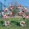 Wisfor Metal Wedding Arch Frame Garden Balloon Flower Display Backdrop Stand Dec