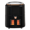 5L Air Fryer Digital Non-Stick Oil Free Multifunctional Healthy Cooking Black