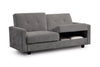 Brand New Grey 3 Seater Sofa Bed with Sleeping Area and Under Seat Storage