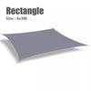 WATERPROOF Outdoor Shade Sail Patio Suncreen Awning Garden Sun Canopy UV Block
