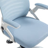 Desk Chair Mid-Back Office Swivel Chair Mesh Back Task Chair / Flip-up Armrest