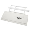 White Side End Table Console Table Living Room Bedroom Storage Rack 100X40X72Cm