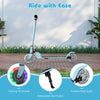 Folding Kick Scooter Lightweight Kids Aluminum Scooter Adjustable W/Flash Wheels