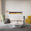 60" Electric Fireplace LED Wall Mounted Insert Fire Remote Heater/Freestanding