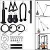 Fitness Cable Pulley System LAT Pull-Down Arm Workouts Attachment DIY Gym Home