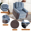 Electric Powered Lift Recliner Sofa Massage Heated Armchairs for Elderly Grey