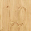 Glass Display Cabinet 103.5x42x180 Solid Wood Pine M2F0