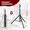 Universal Speaker Stand DJ Tripod Speaker System Stand Height Adjustable