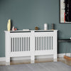 Small Medium Large Radiator Cover Vertical Slatted Grill Wooden Heating Cabinet