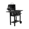 Charcoal BBQ Grill Trolley Barbecue Patio Outdoor Garden Heating Smoker Picnic
