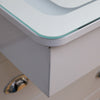 Bathroom Showerroom Wall Mounted LED Mirror Cabinet with Lights Clock Socket UK