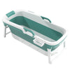 Folding Bathtub Portable Bath Tub Adult Spa Sauna Soaking Barrel 113/138/153cm