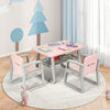 Childrens Seating Group Toddlers Learning Activity Play Table & Chairs Set w/