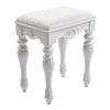 Soft Padded Stool Piano Makeup Seat Kitchen Bedroom Side Chair Dressing Stool