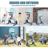 Kids Activity Center, Drawing Writing Table & Chair Set 3 In 1 Basketball Hoop