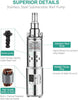 Solar Powered Water Pump 24V Submersible Bore Hole Deep Well Pump Farm + Ranch