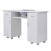 Manicure Table Nail Beauty Salon Station Technician Storage Desk+Dust Collector