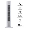 Tower Fan 29" Oscillating 45W Slimline 3 Speed Air Cooling Free Standing Timer