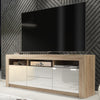 160cm TV Unit I Sideboard Cabinet I White High Gloss Doors I Storage