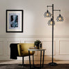 Floor Lamp Modern Black 3 Head Tree Design Stem Large Living Room Light Lighting