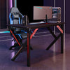 Executive Racing Gaming Chair Faux Leather Computer Desk Chair Swivel Adjustable