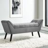 Accent Chair Button Tufted Upholstered Window Seat Bedroom Bed End Stool Ottoman