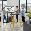Mobile TV Cart Floor Stand Mount Height Adjustable Large Trolley for 32- 80'' TV