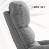 Power Lift Recliner Electric Reclining Chair with Remote Grey