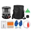 Paraffin Heater Paraffin Lamp Kerosene Stove + Heaters Wicks + Funnel + Gloves