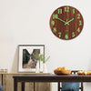 Luminous Silent Wall Clock Glow In The Dark Quartz Clocks Bedroom Night Light