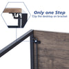 Folding Desk Foldable Computer Desk Table No Assembly Home Office Miami