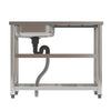 Catering Sink Commercial Shelves Steel Kitchen Work Table 1.0 Bowl Drainer Unit