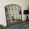 Large Window Style Arched Mirror Living Room Hall Way Window Mirror Home Decor