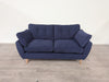 Marks and Spencer M&S Wyatt Navy Soft Plain 3 Seater Sofa RRP £1399
