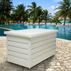 Corrugated Galvanise Steel Garden Storage Box Patio Furniture Cushion Deck Chest