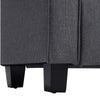 Rolled Armed Stool Shoe Bench Storage Ottoman Pouffe Bed End Rest Seat Footstool