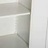 Vinsetto Filing Cabinet Storage Office 2 Doors Adjustable Shelf Metal Furniture