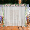 10ft Metal Iron Stand Arch Wedding Backdrop Baby Party Prom Garden Floral Decor